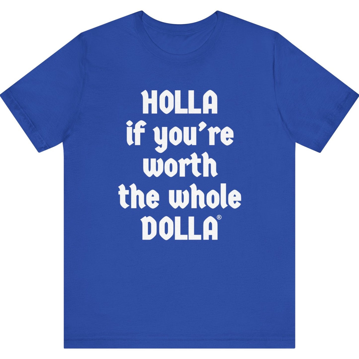 Bold statement tee for Latina wage gap awareness