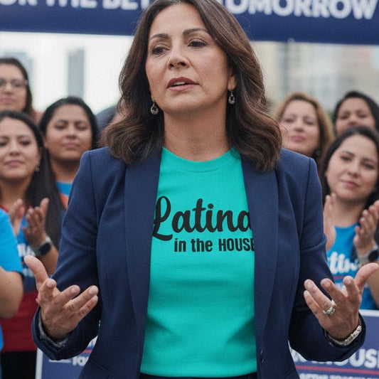 Latina in the House Political Campaign T-Shirt