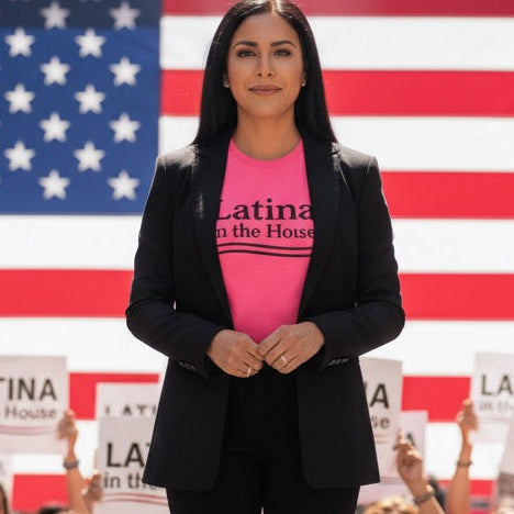 Latina in the House Political Rally T-Shirt