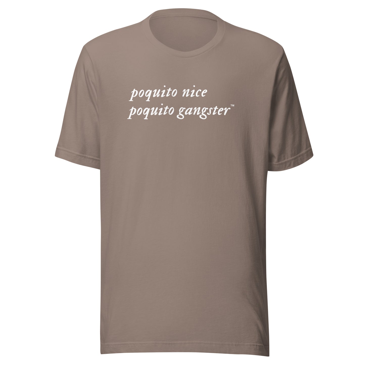Funny Poquito Nice Poquito Gangster™ Latino humor t-shirt