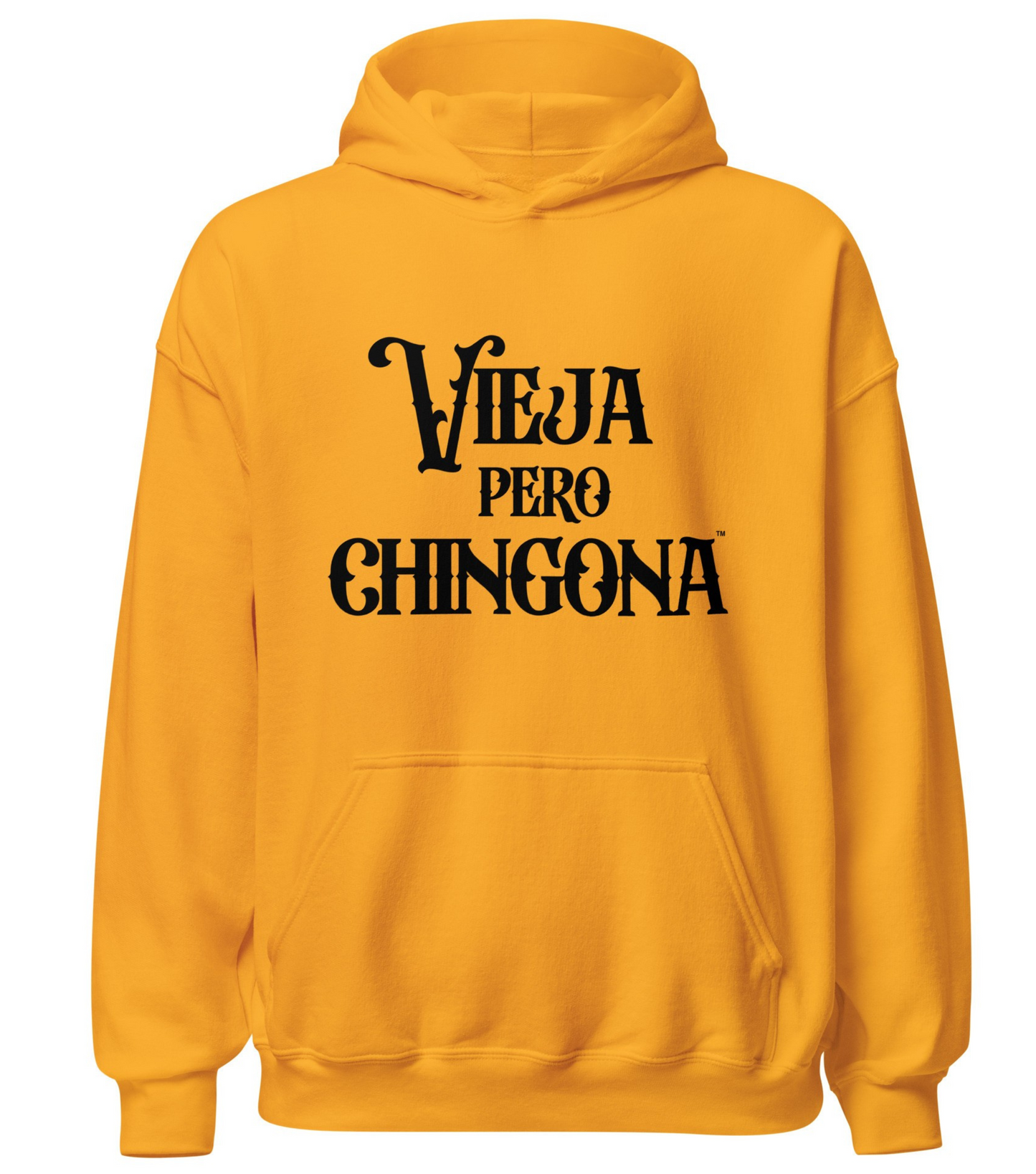 Empowering funny hoodie celebrating resilience of older Latina matriarchs