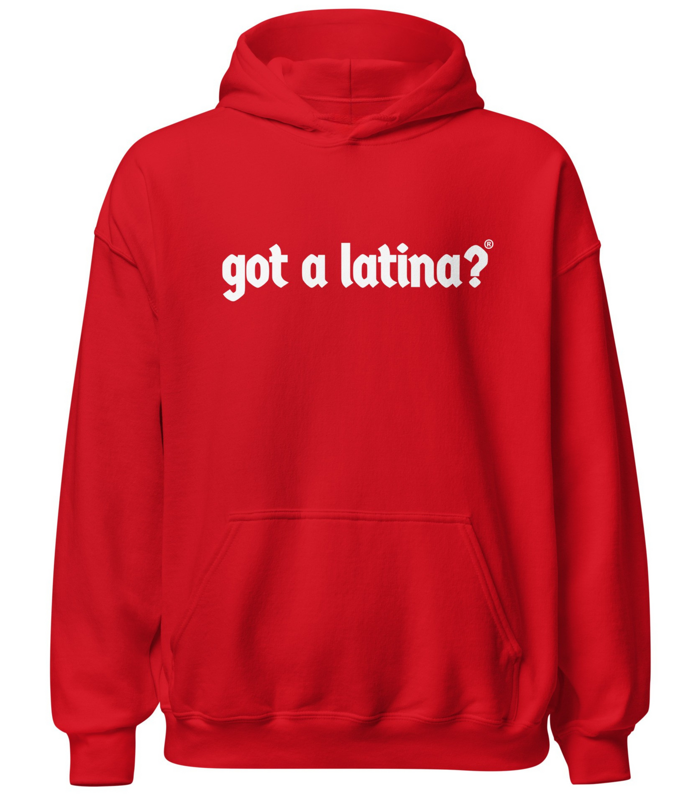Empowering Latina Power apparel hoodie by Got a Latina?®