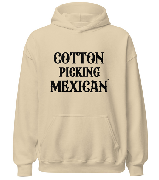 Cotton Picking Mexican Hoodie Honoring Ancestors and Legacy