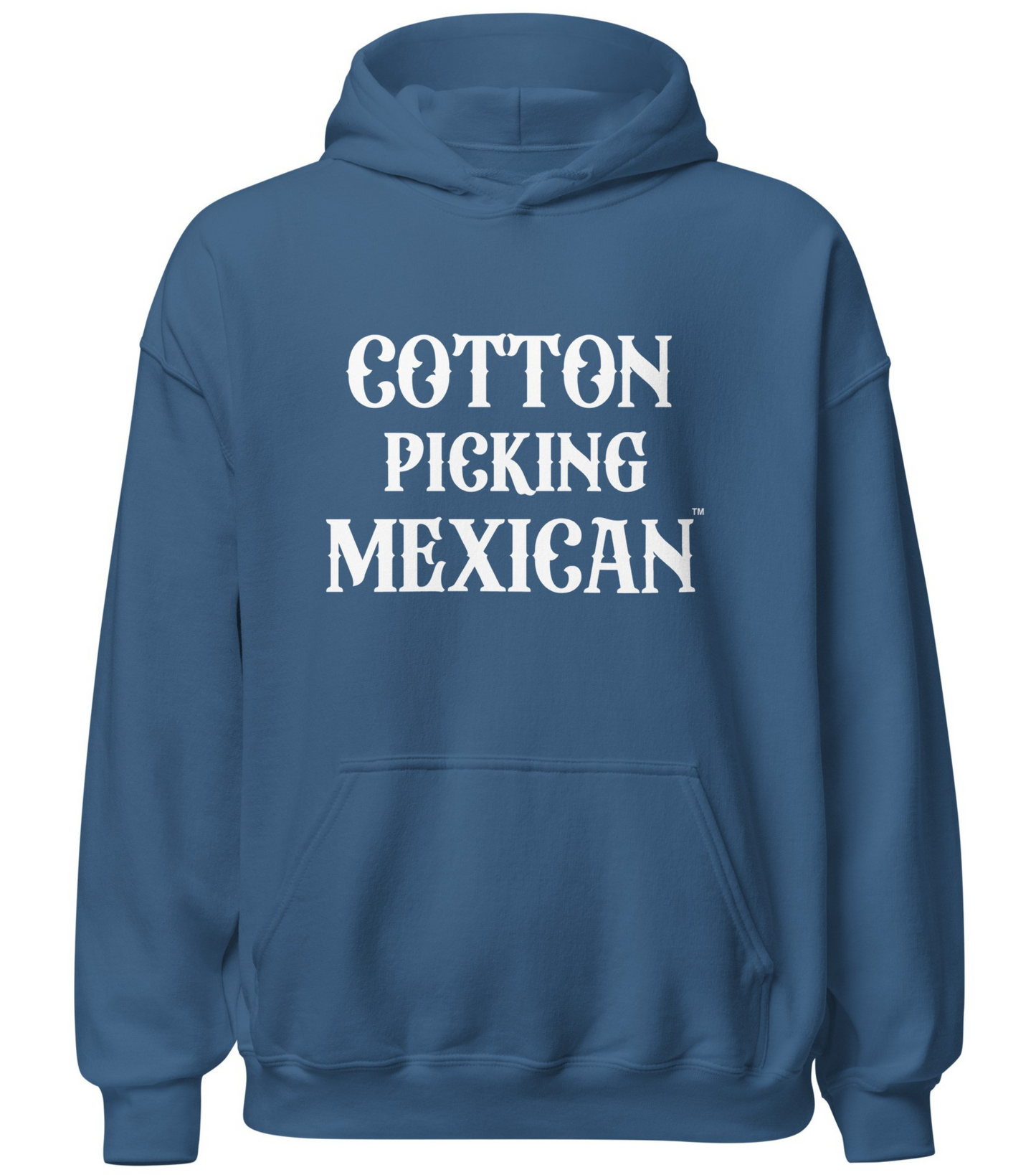 Cotton Picking Mexican Latino Heritage Hoodie Honoring Hard Work