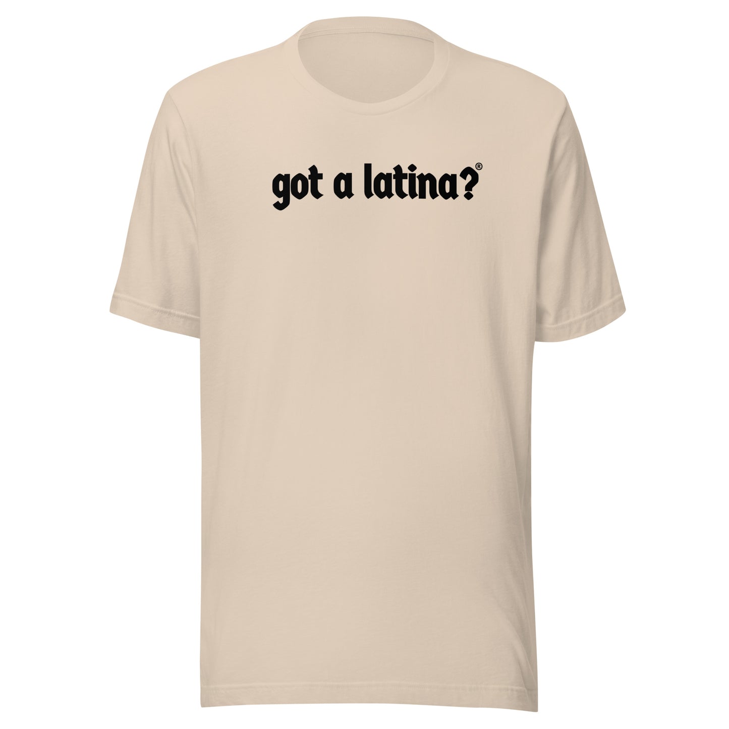 Got a Latina? inclusive t-shirt representing Latina visibility