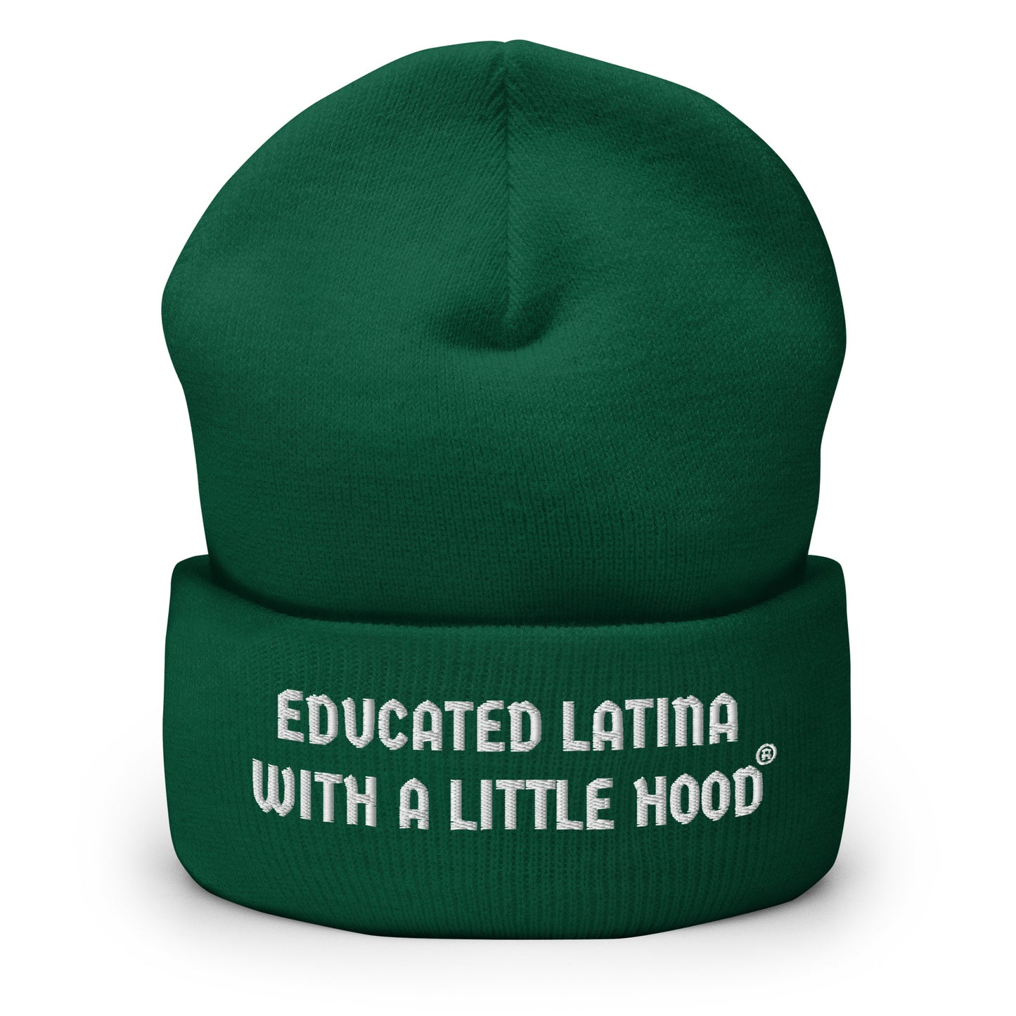 Educated Latina with a Little Hood Boss Jefa Beanie