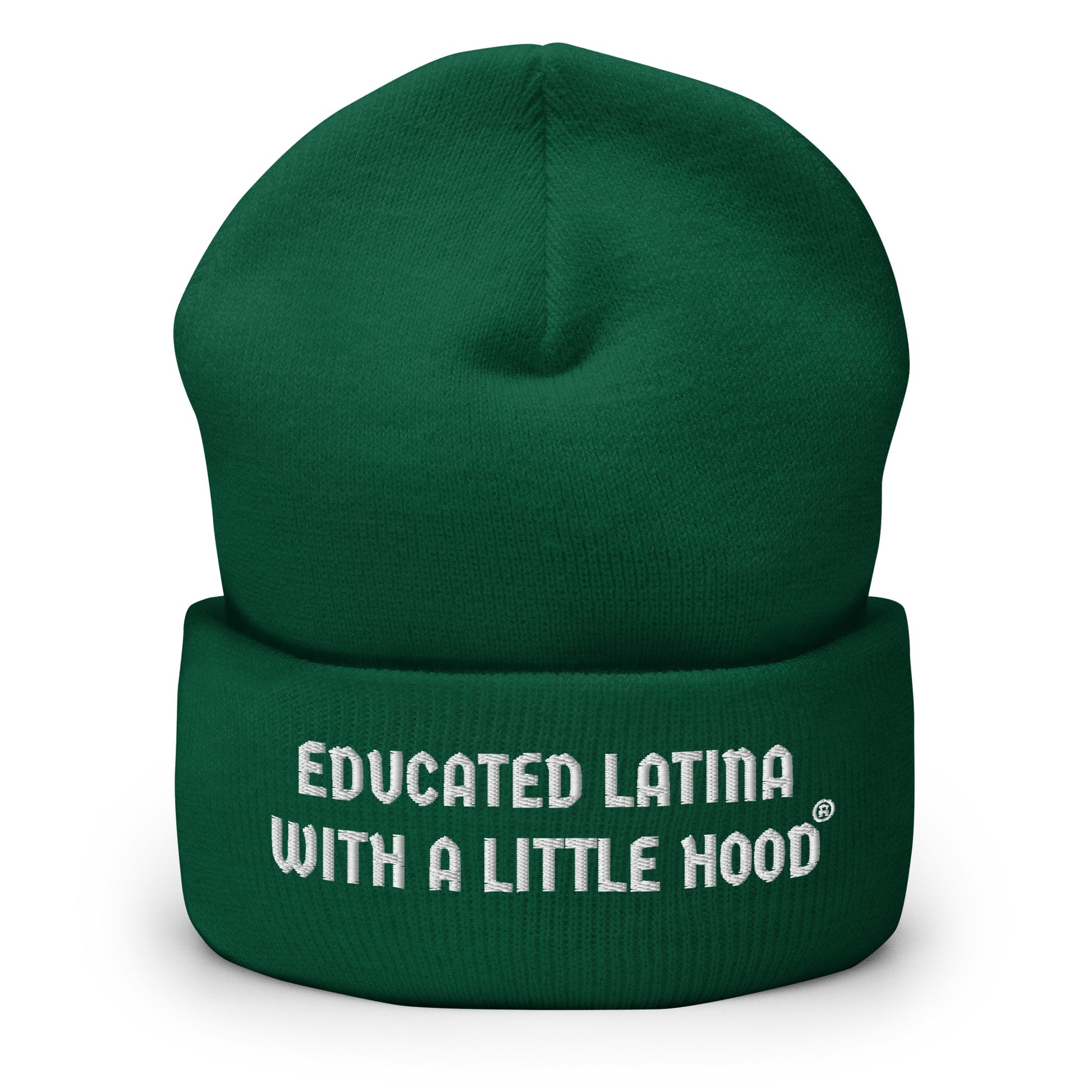 Educated Latina with a Little Hood Boss Jefa Beanie
