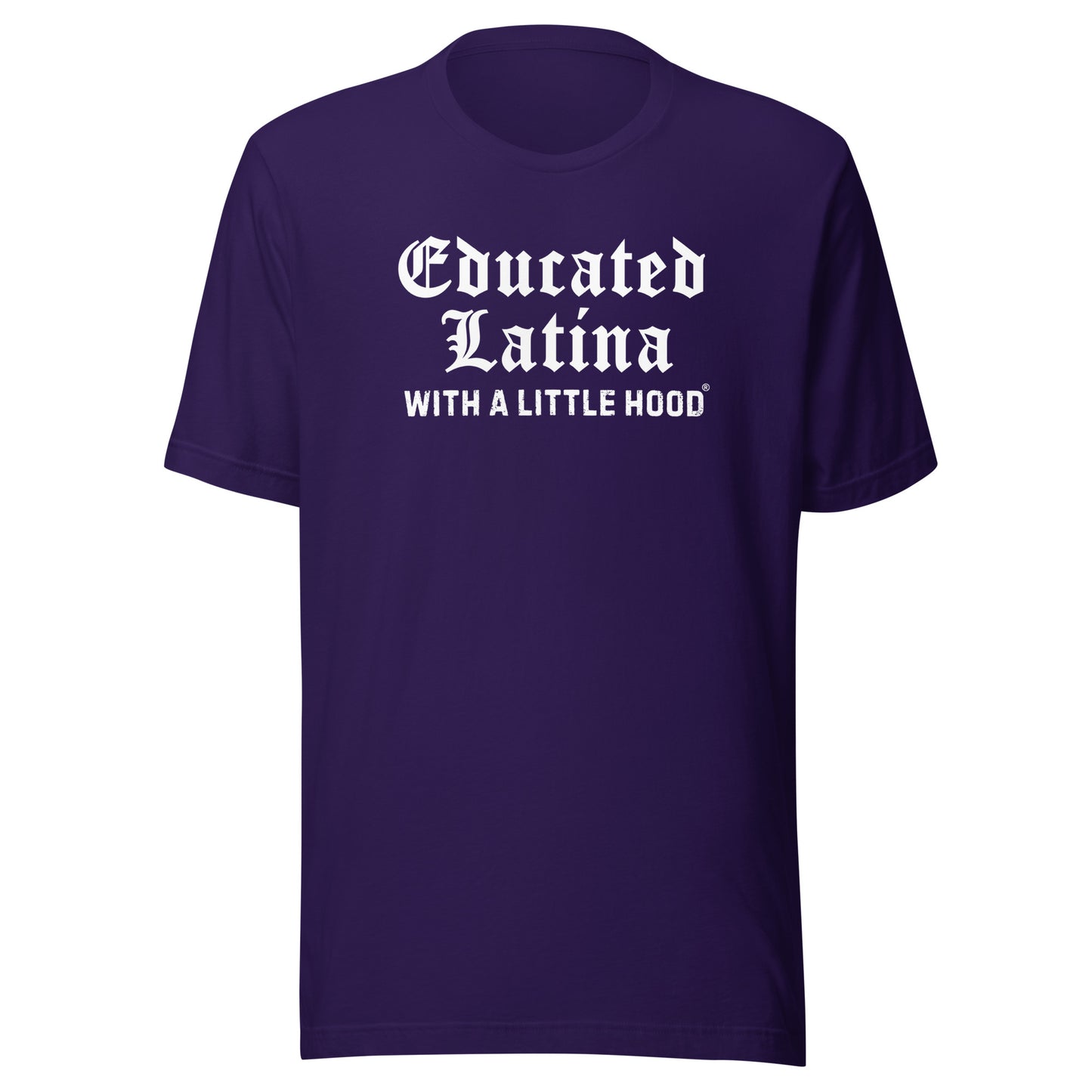 Educated Latina with a Little Hood OG Jefa Boss Shirt