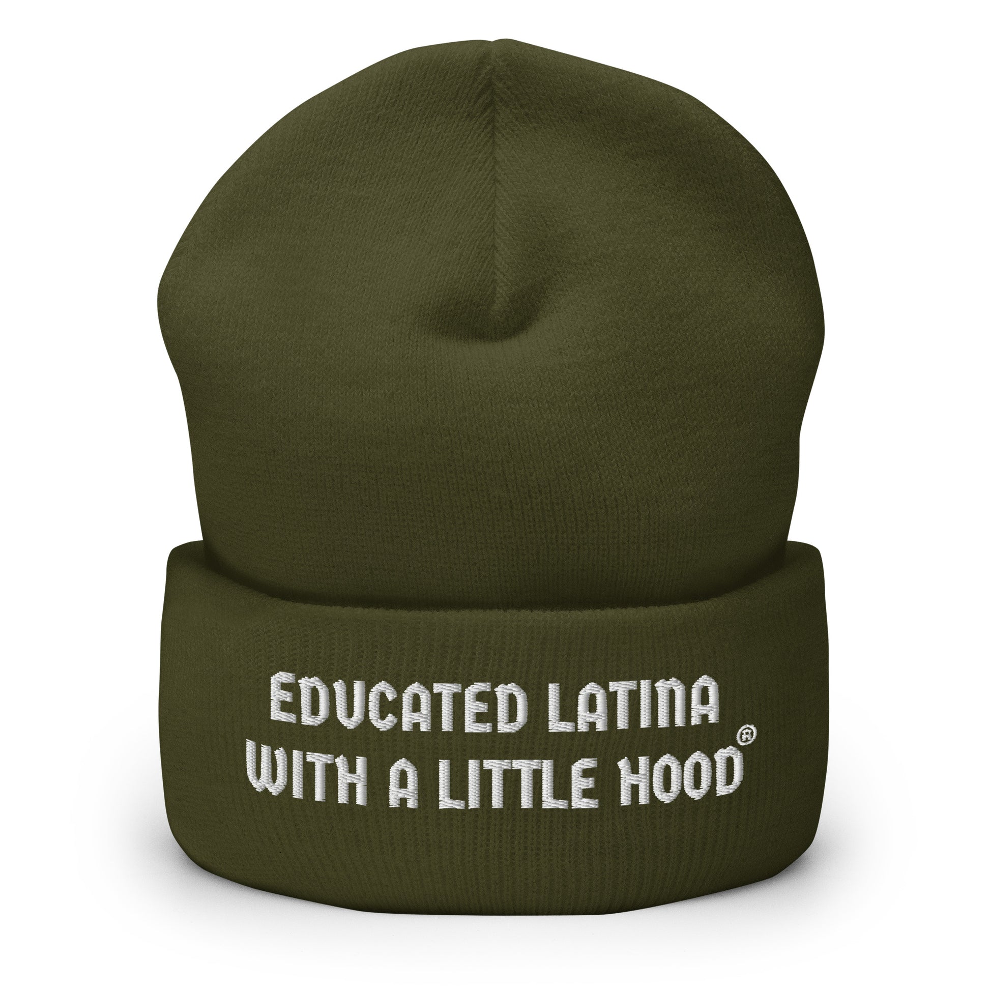 Educated Latina with a Little Hood Trailblazer Barrio Beanie