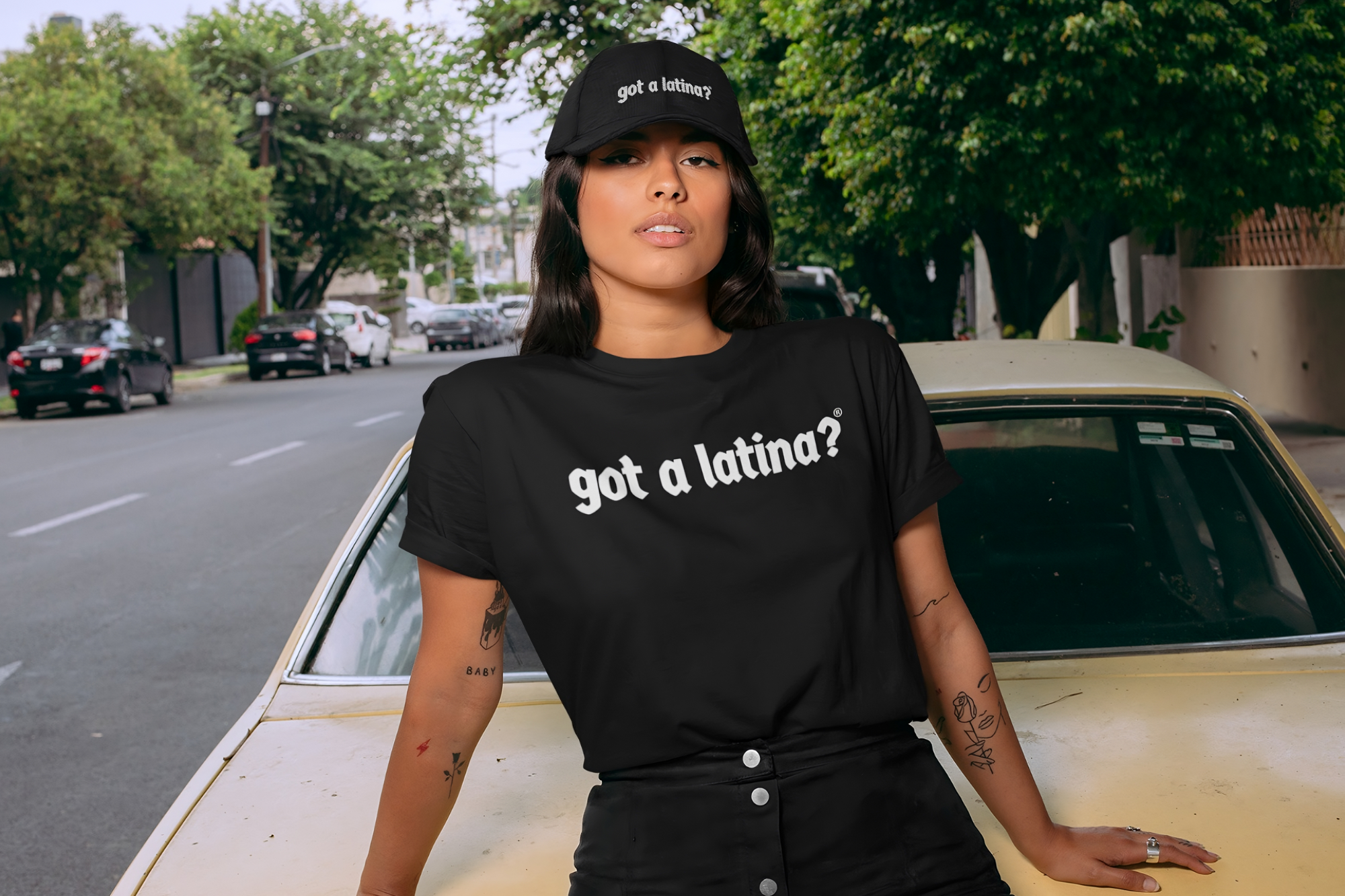 Shop Latina-owned apparel: empowering T-shirts, hoodies, hats with cultura & purpose from Got a Latina?