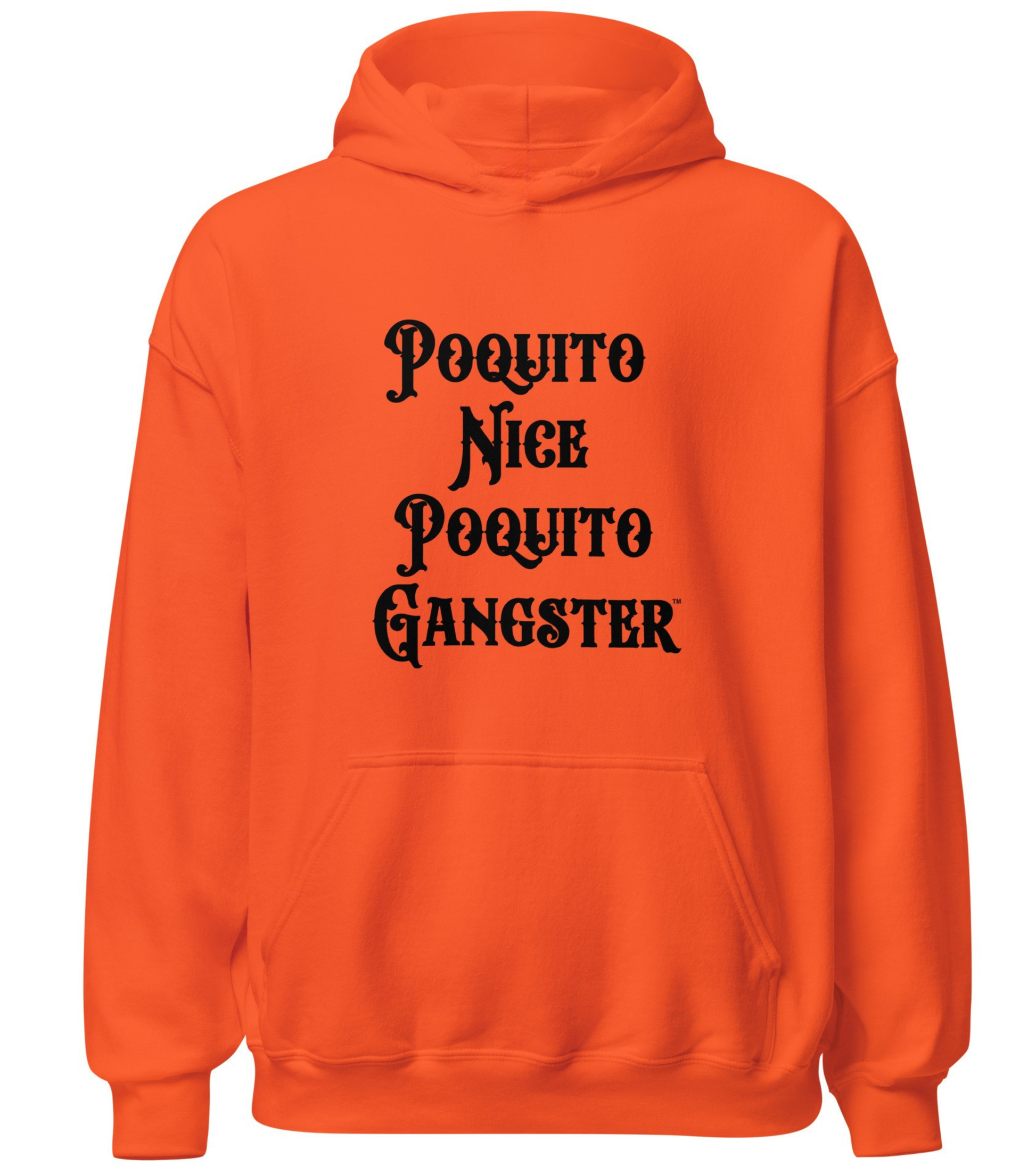 Funny Poquito Nice Poquito Gangster Latino Boss Hoodie