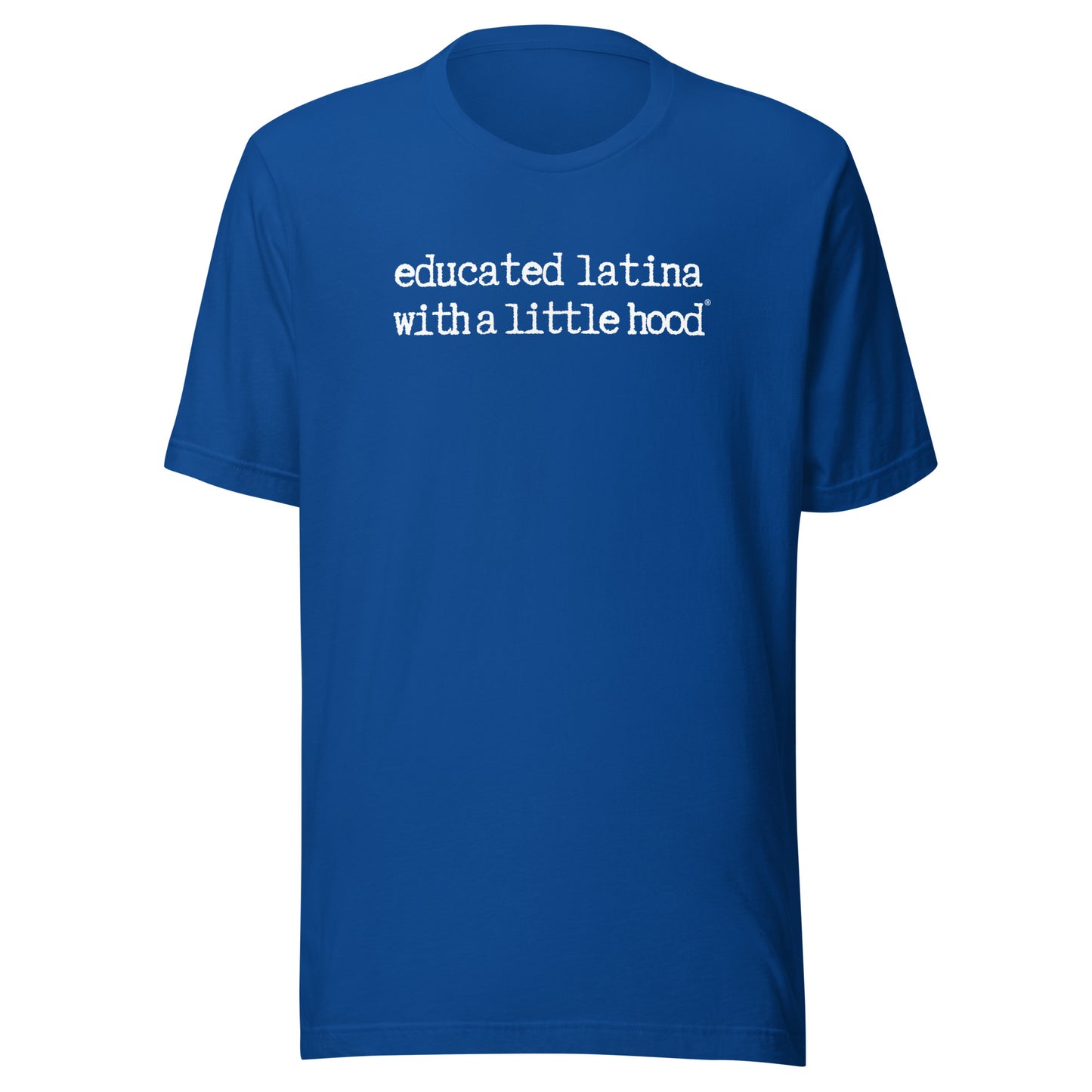 Funny Educated Latina with a Little Hood Boss Mom Shirt