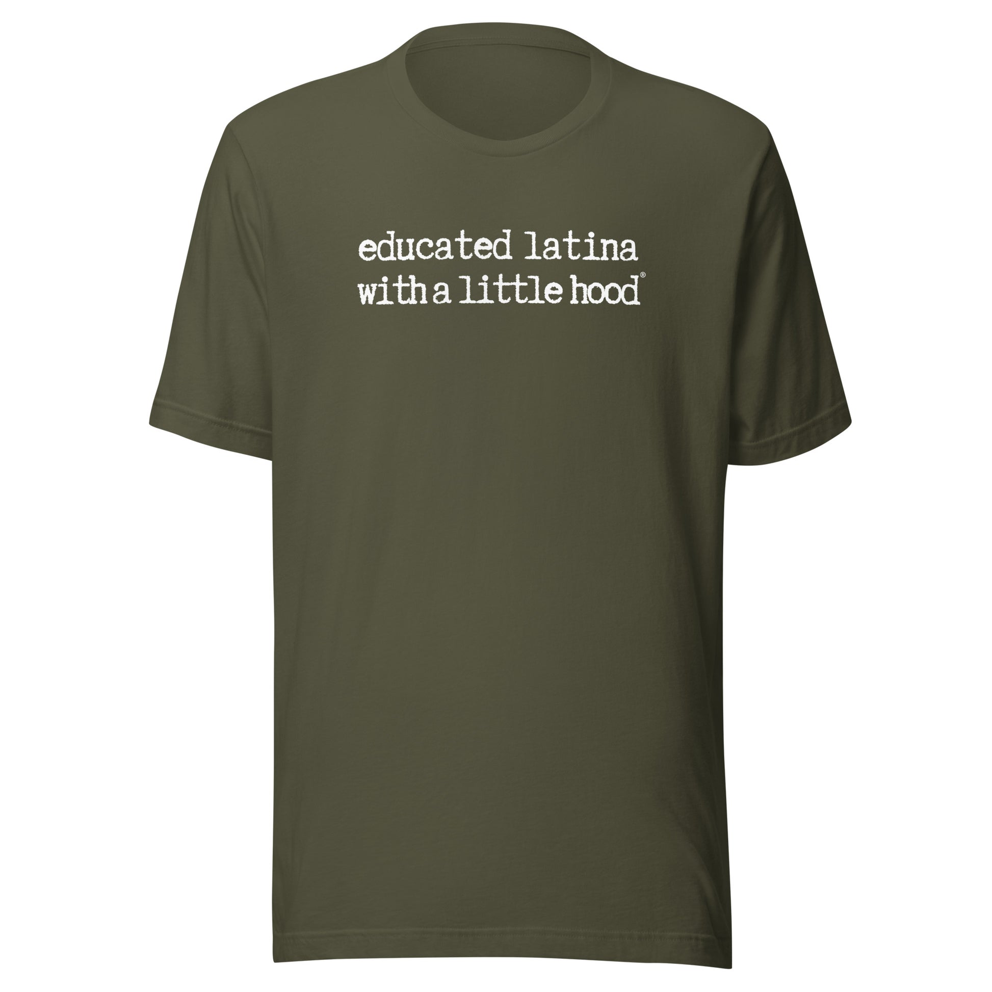 Funny Educated Latina with a Little Hood Boss Mom T-Shirt
