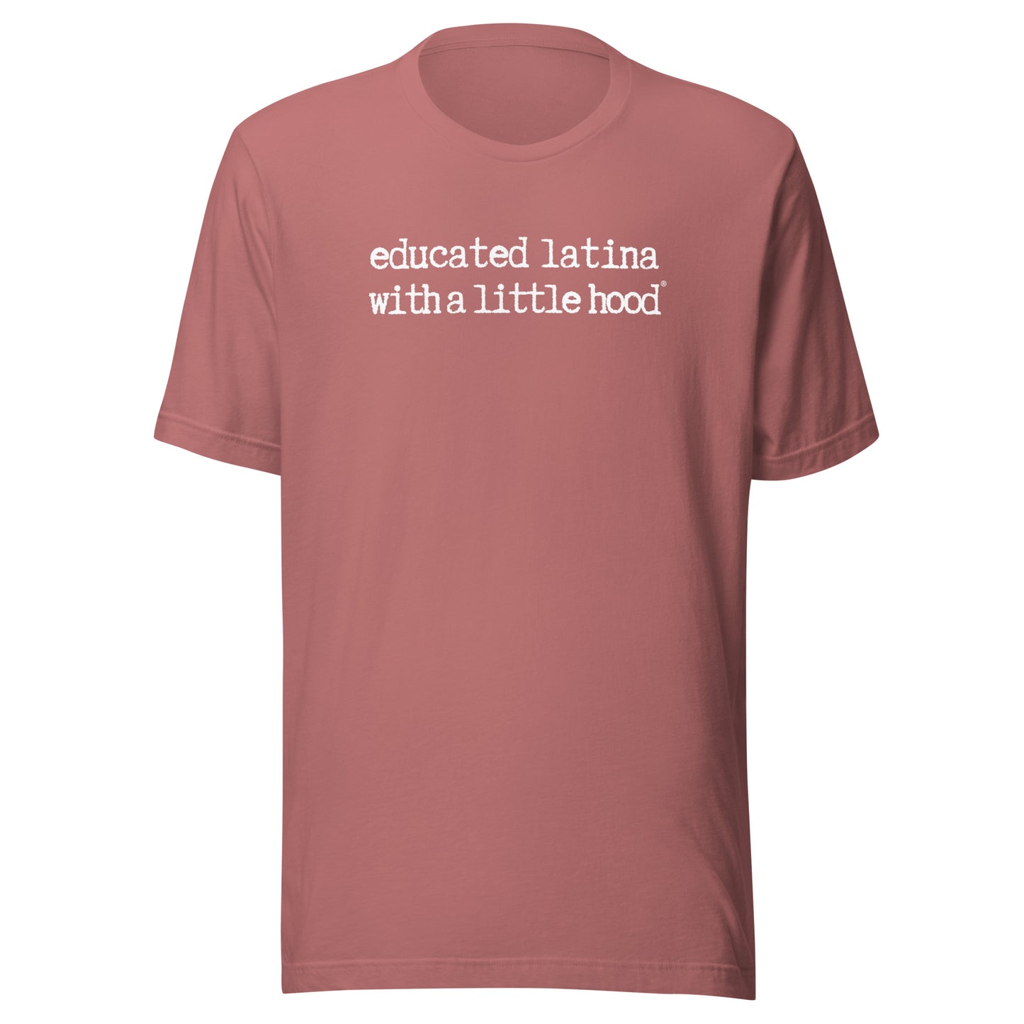 Funny Educated Latina with a Little Hood OG Mom T-Shirt