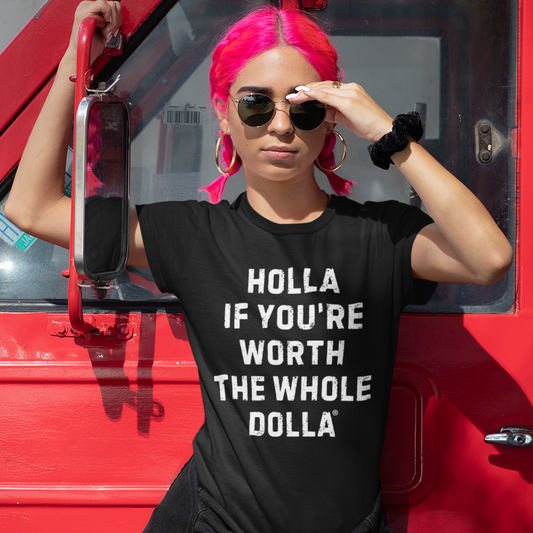 Women’s rights equal pay T-shirt with bold feminist message for economic justice
