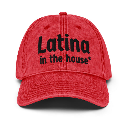Latina in the House baseball cap for political campaign rally