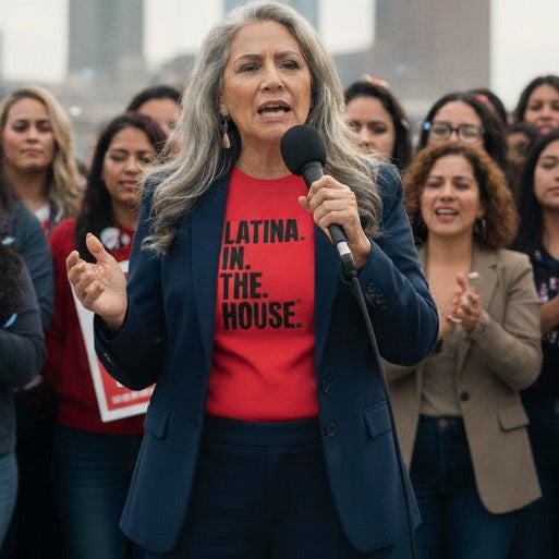 Latina in the House Political Campaign Shirt