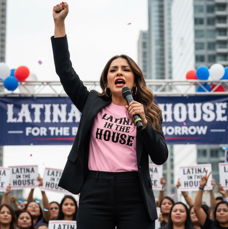 Latina in the House Political Feminist Shirt