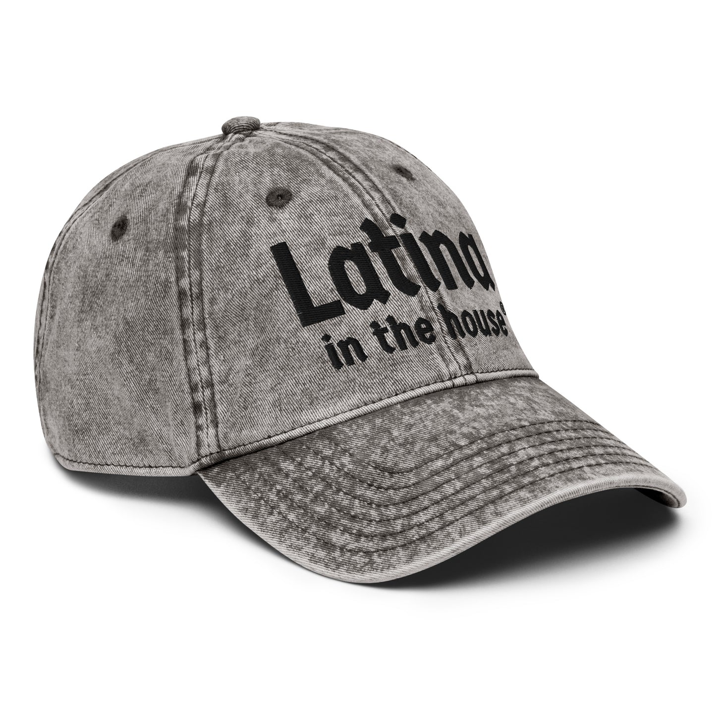 Latina in the House political baseball cap for voter election campaign side view