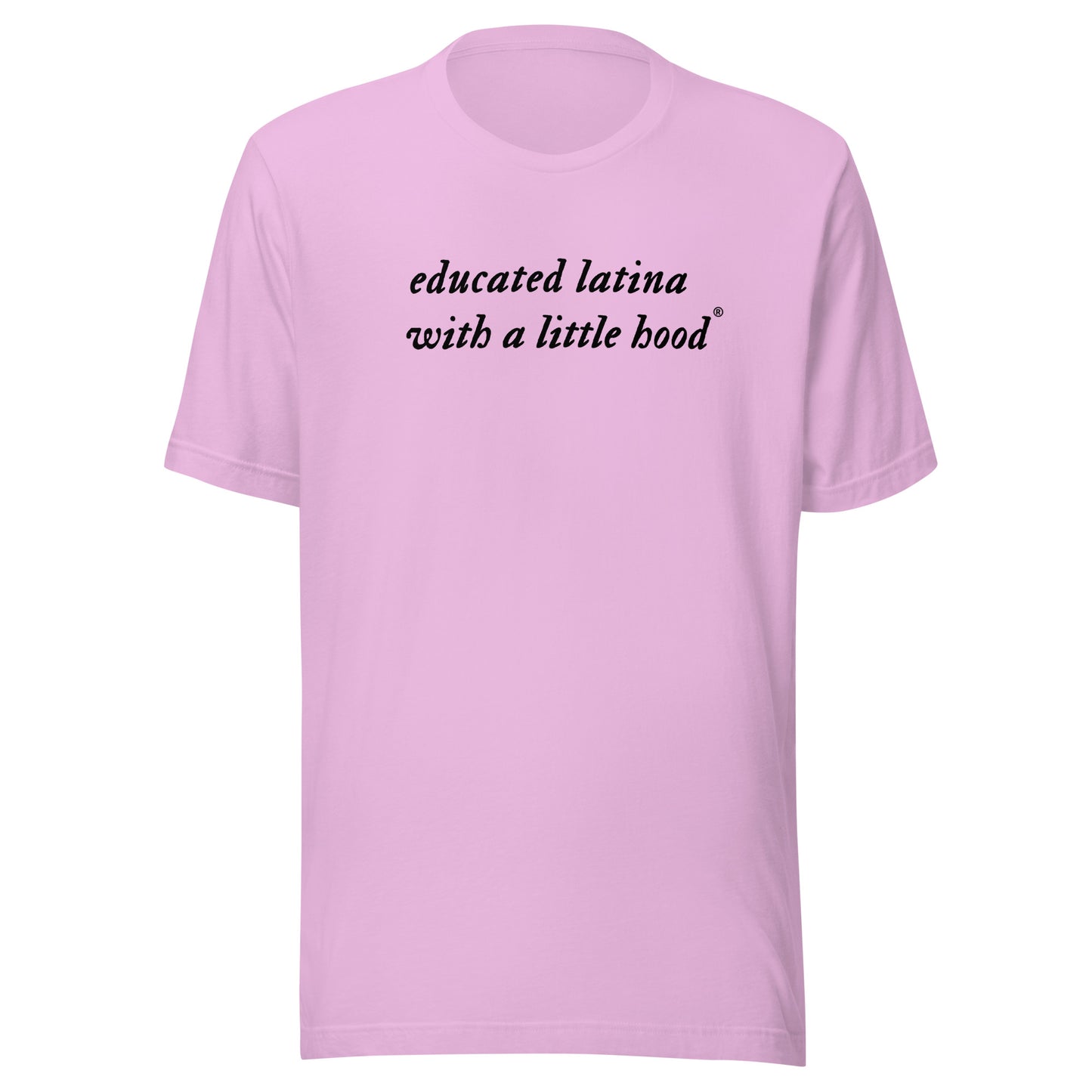 Empowering Latina shirt celebrating intelligence and pride