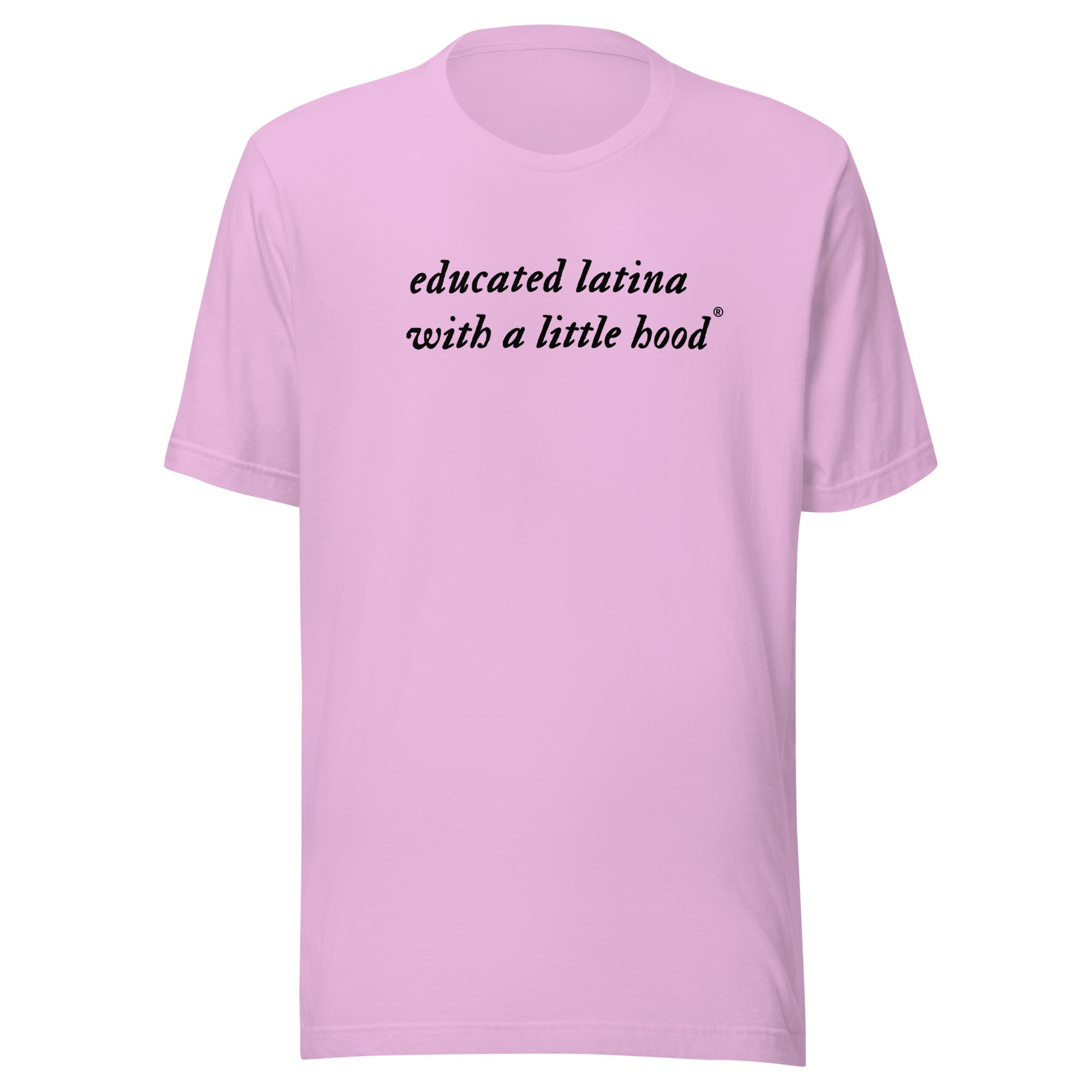 Empowering Latina shirt celebrating intelligence and pride