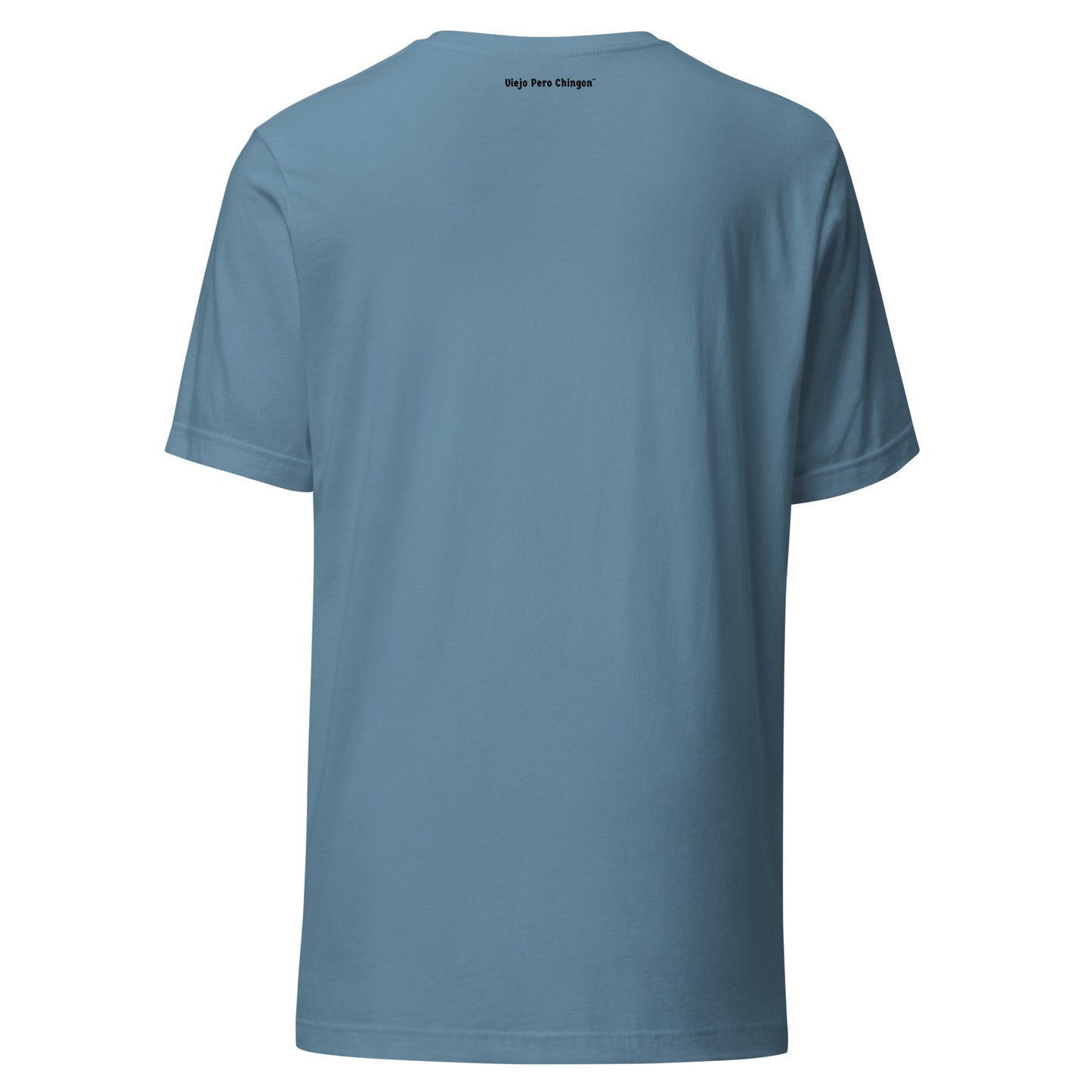 Back of Viejo Pero Chingon™ shirt for dads and abuelos