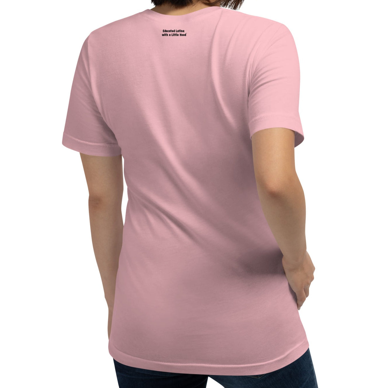 Back of Educated Latina Graduation T-Shirt