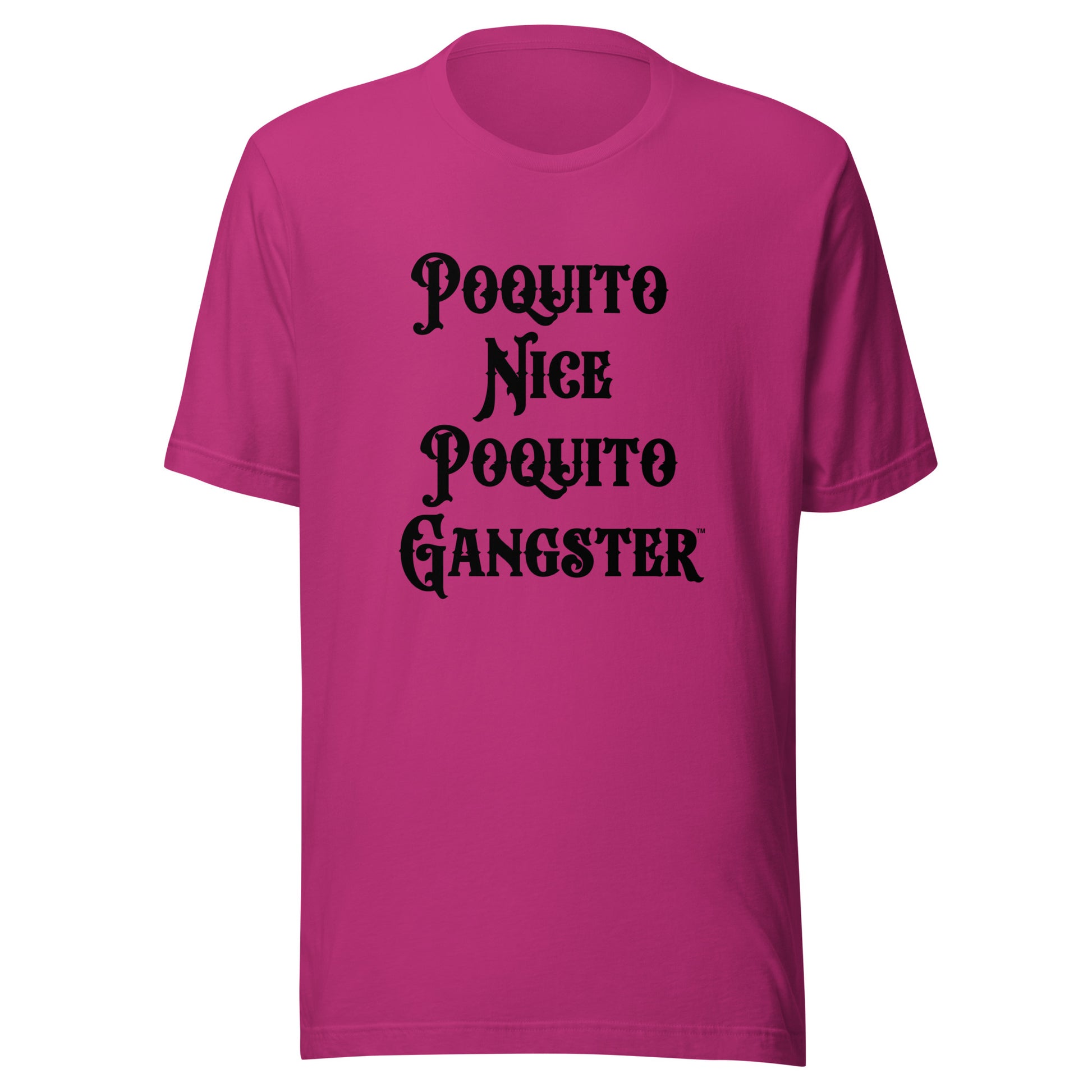 Funny Poquito Nice Poquito Gangster™ Latina Boss shirt