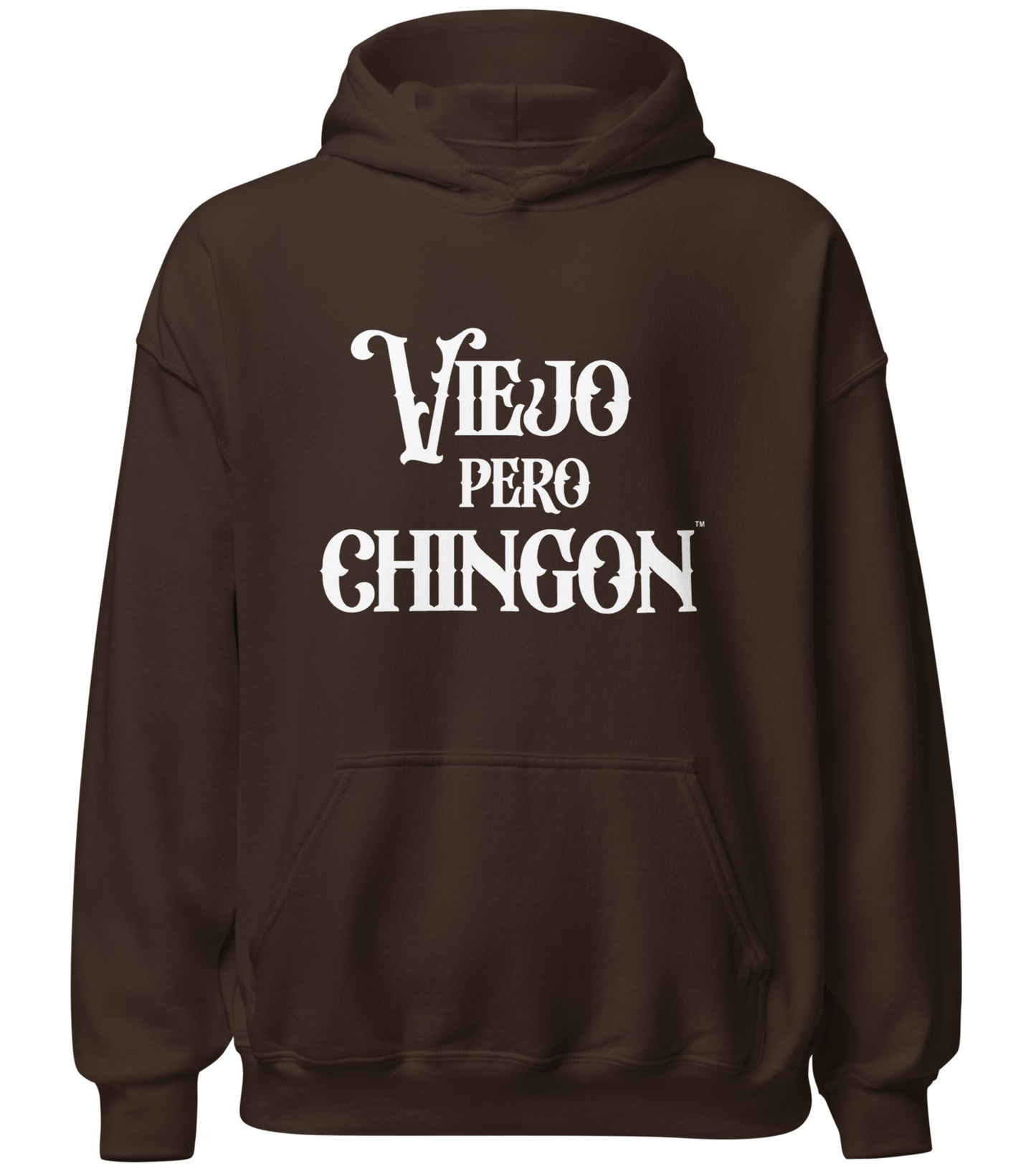 Funny Viejo Pero Chingon Hoodie for Latino OG