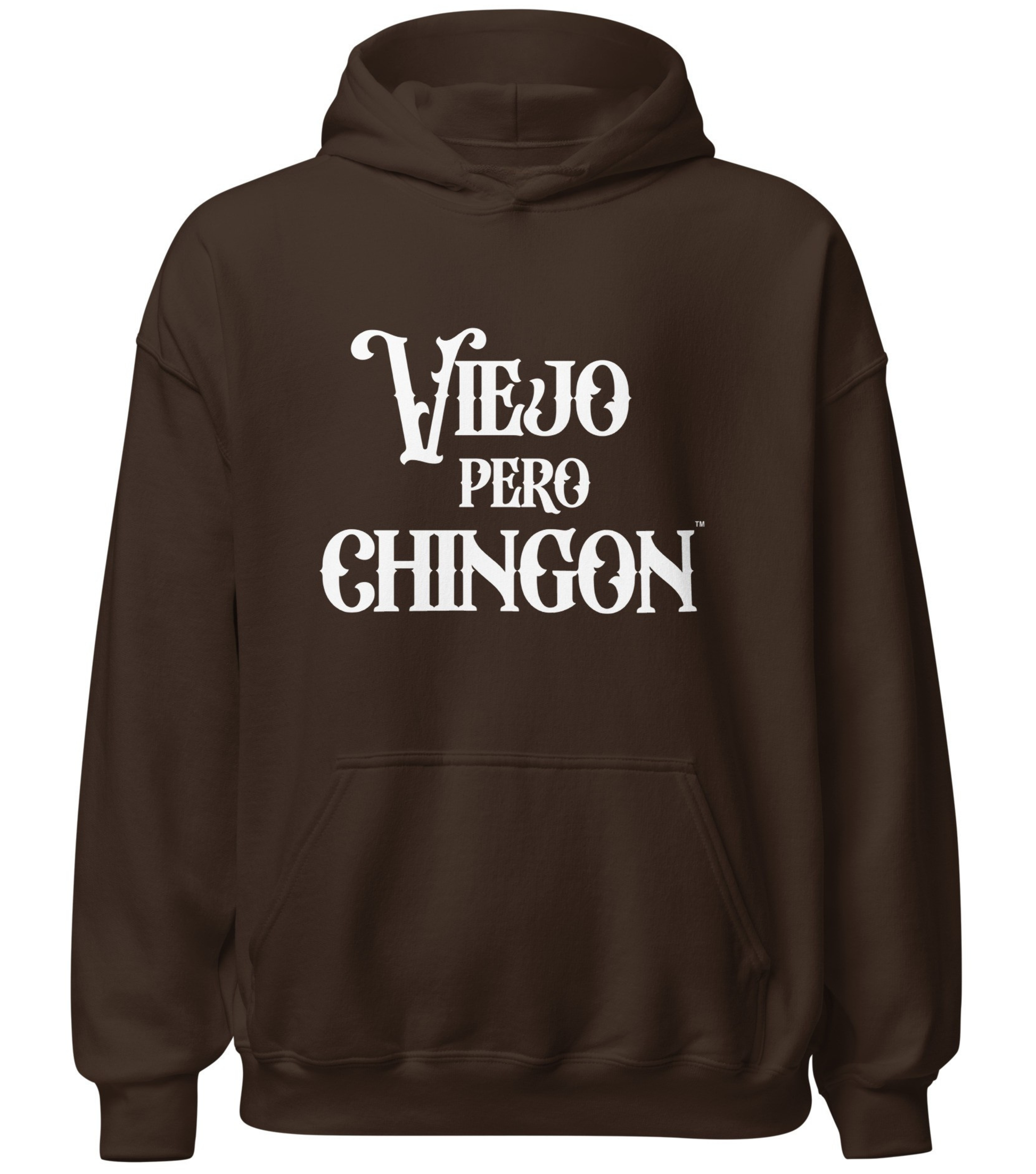 Funny Viejo Pero Chingon Hoodie for Latino OG