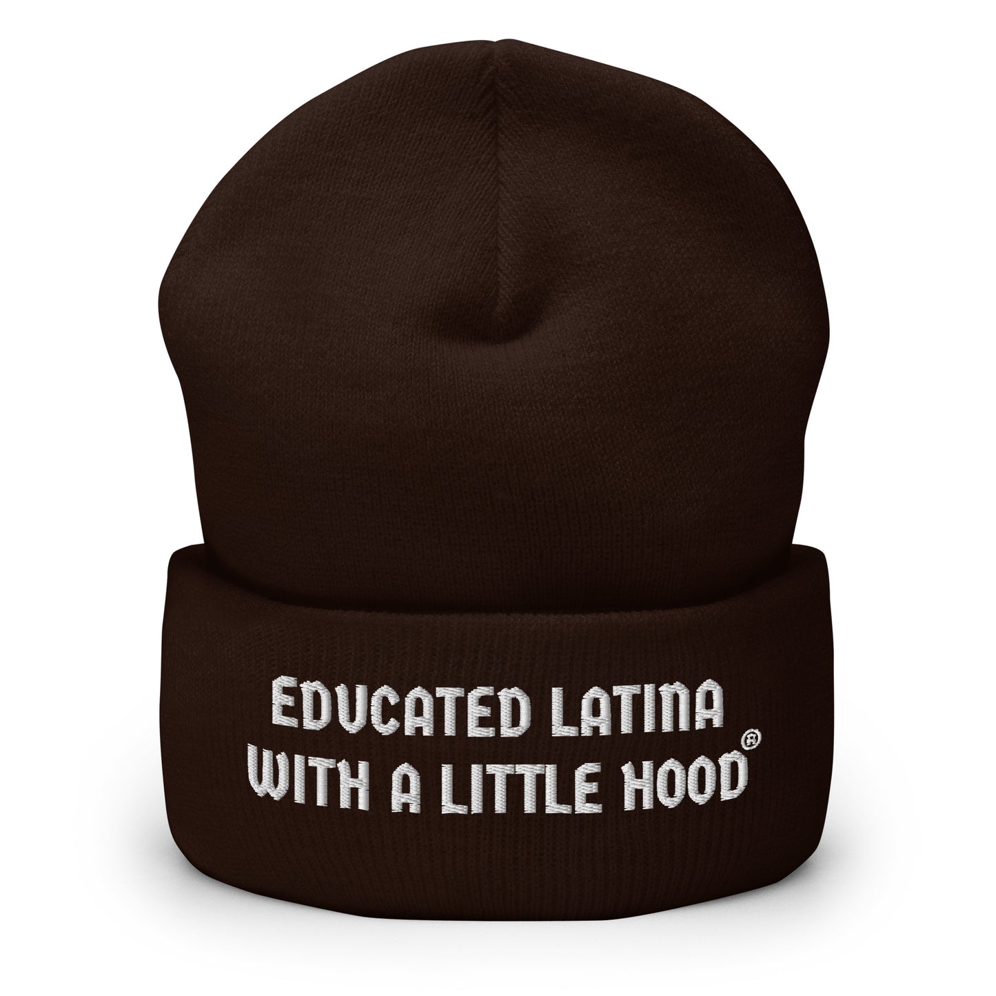 Latina owned beanies for Educated Latinas