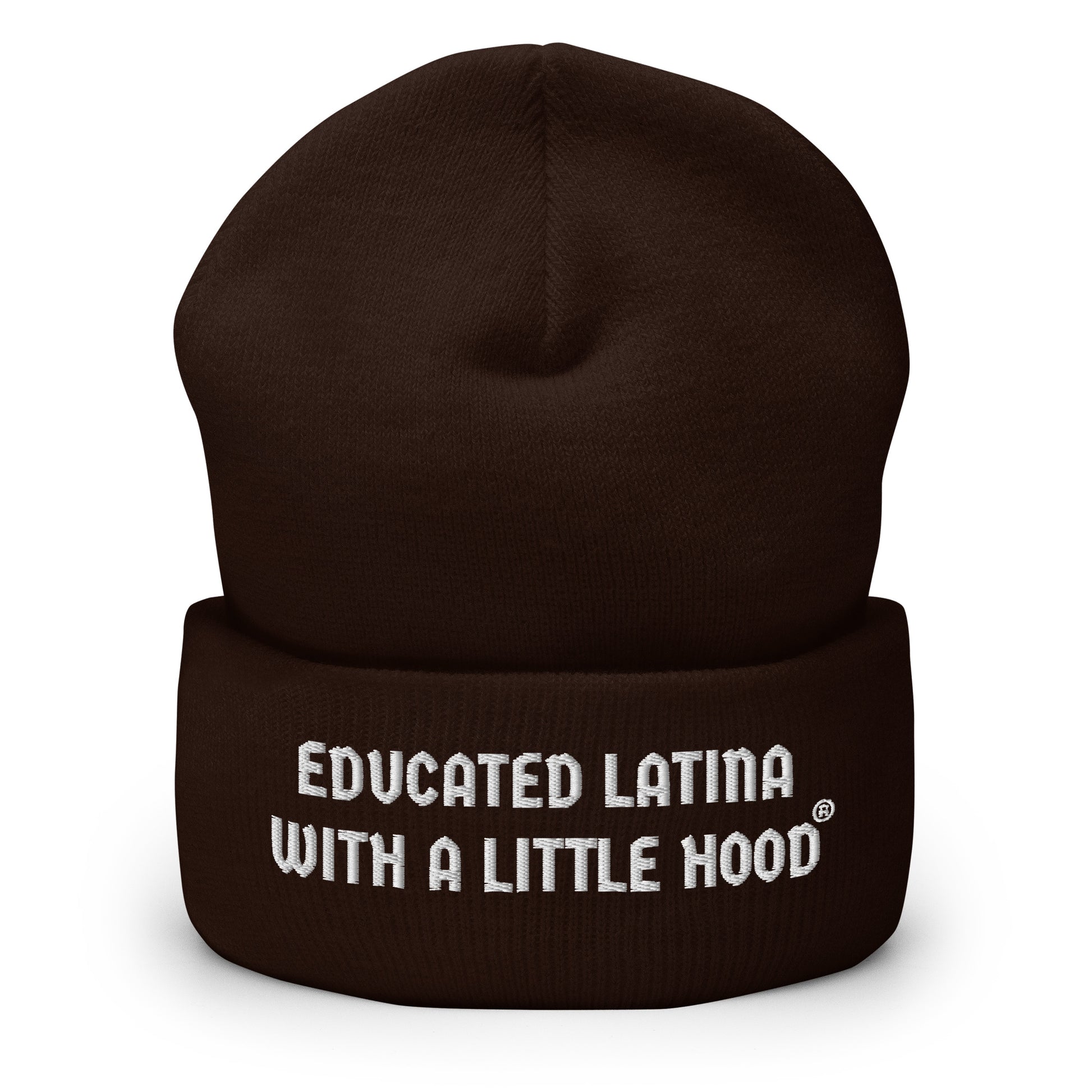 Latina owned beanies for Educated Latinas