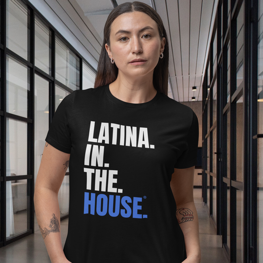 Rally T-shirt promoting Latina representation in politics