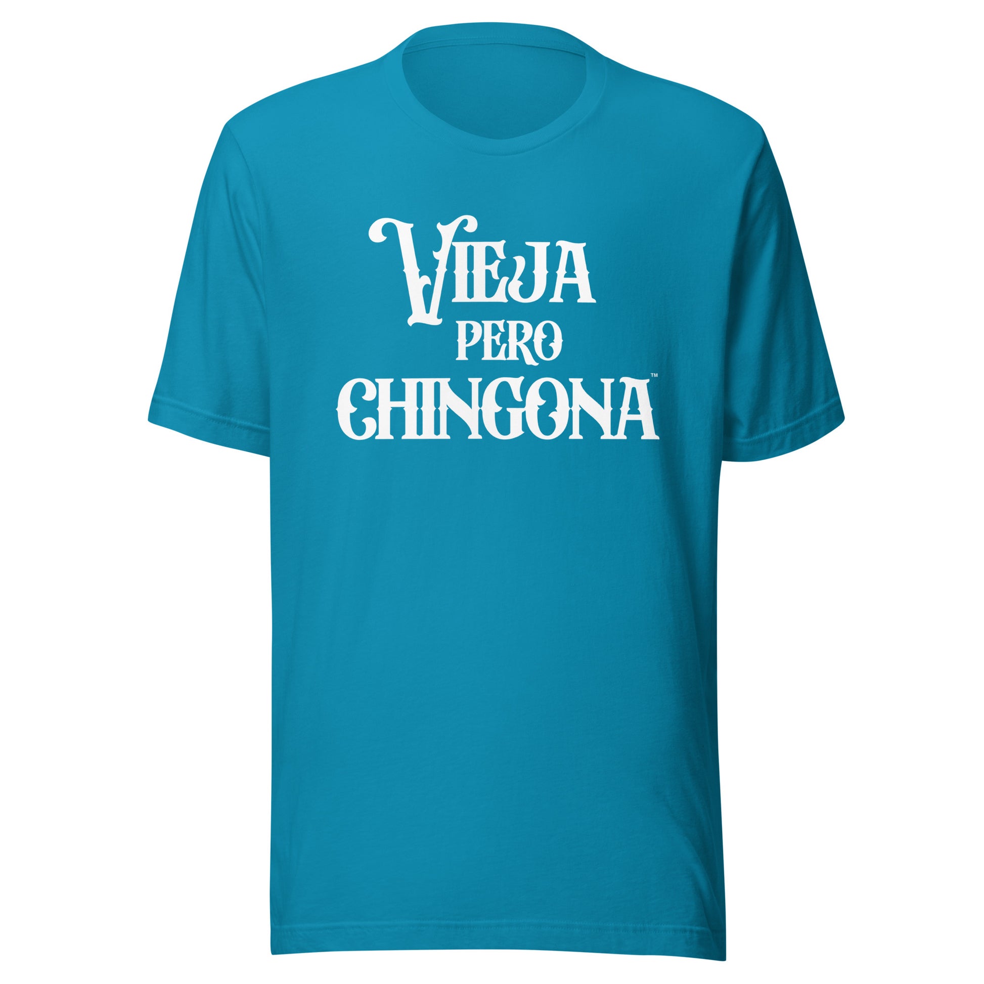 Latina jefa empowerment shirt from Vieja Pero Chingona