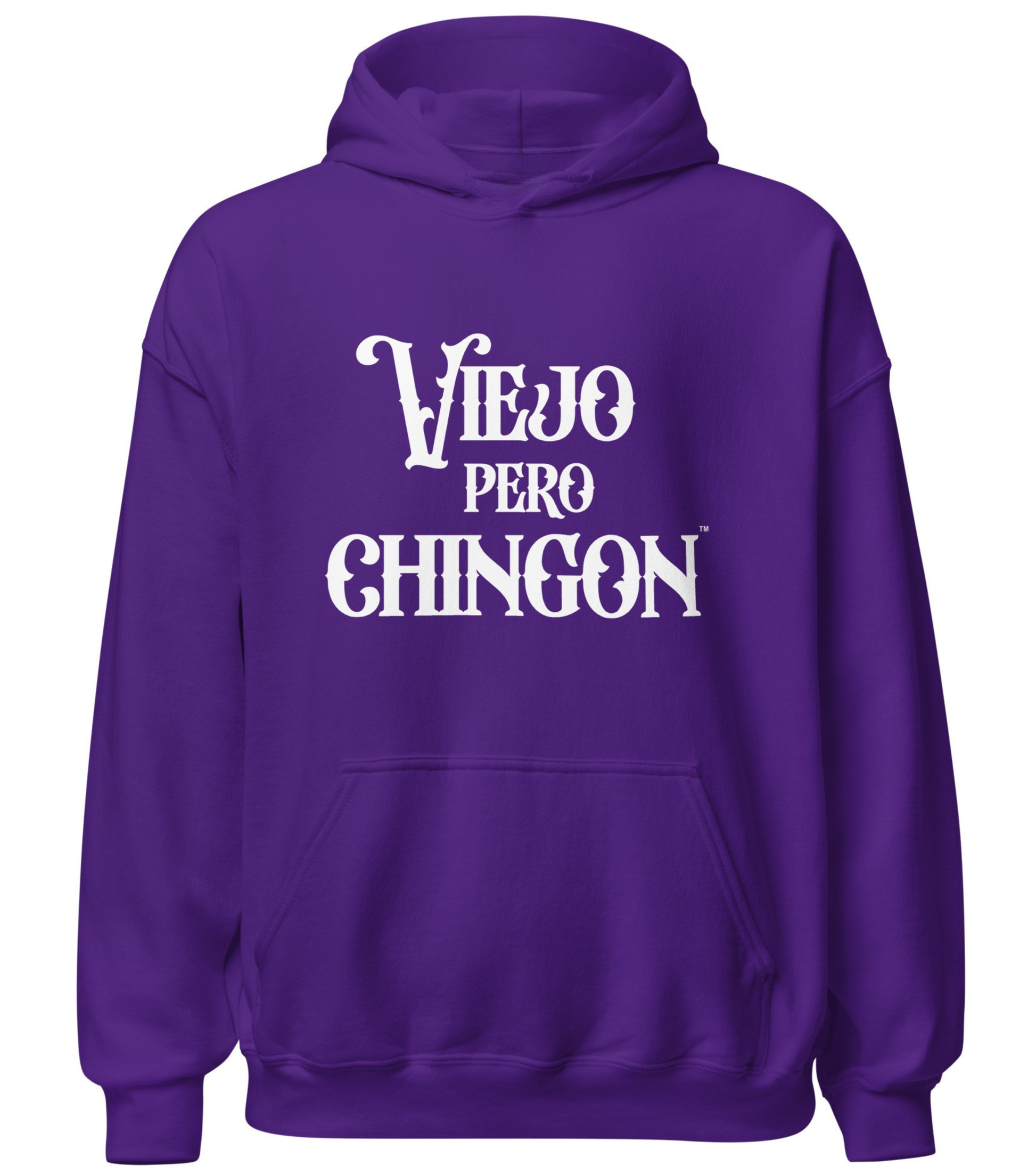 Viejo Pero Chingon Latino OG Jefe Dad Hoodie