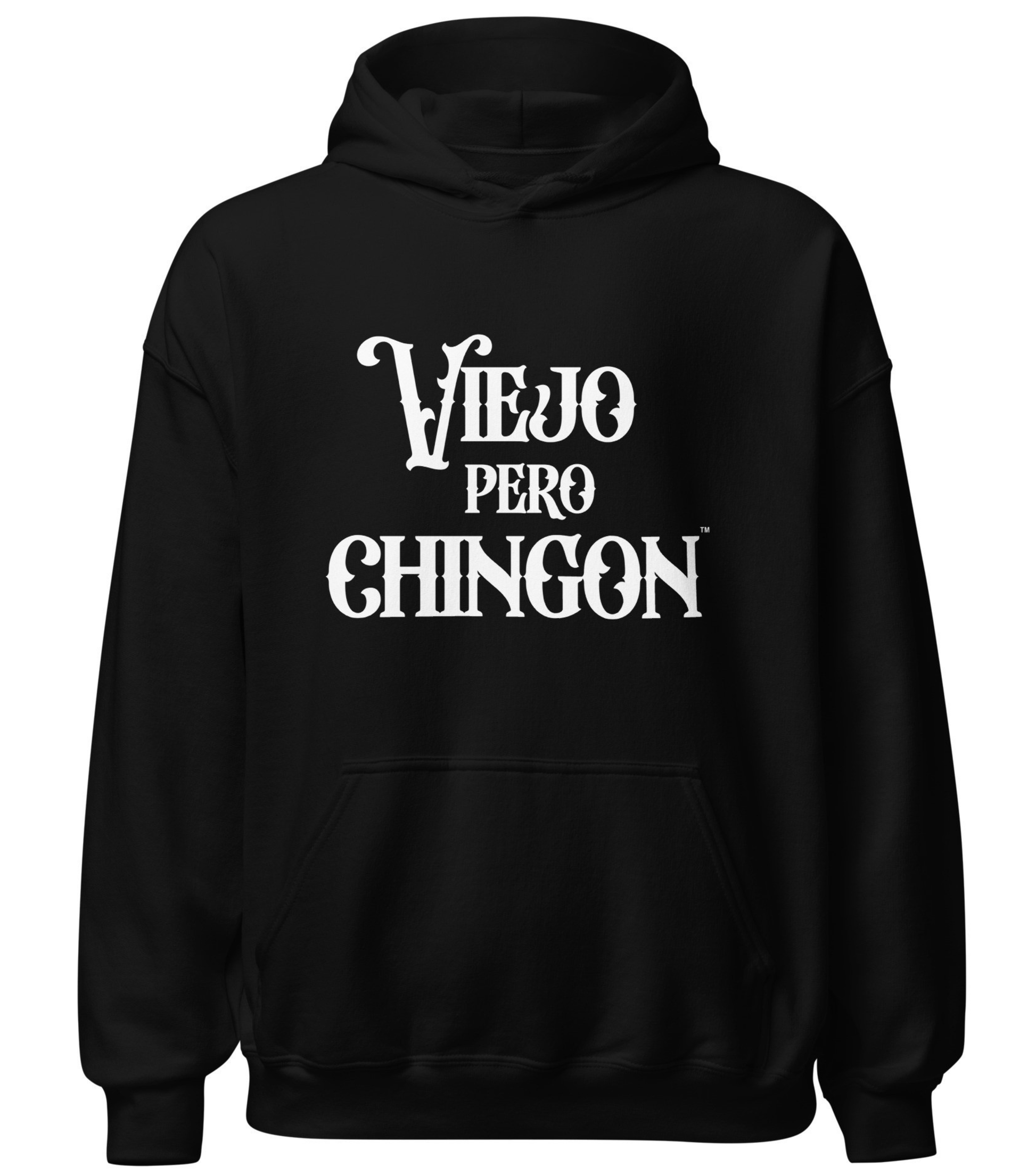 Viejo Pero Chingon Latino OG Jefe Hoodie