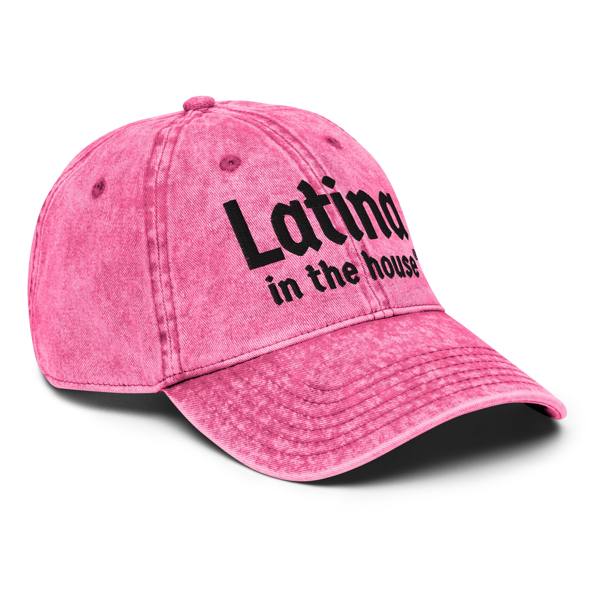 Latina in the House Baseball cap for Latinas in Politics side view