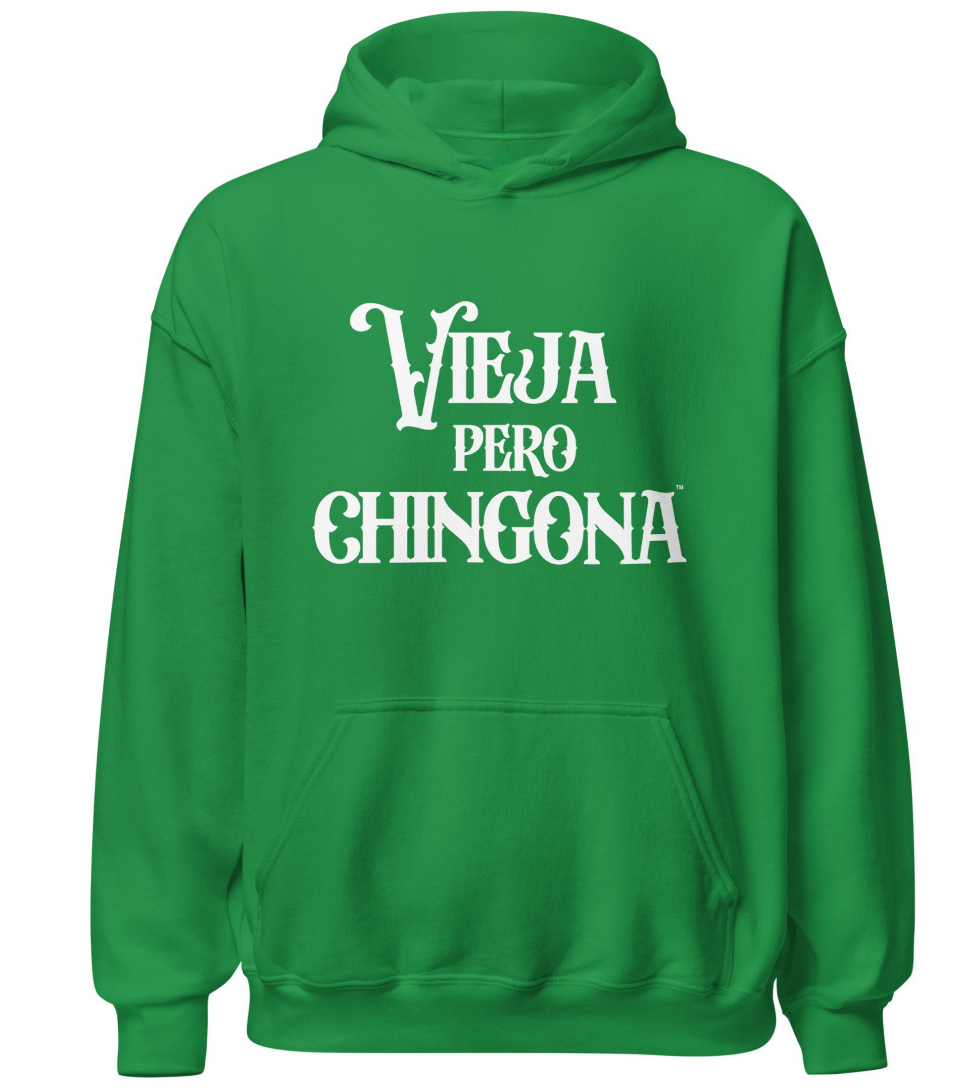 Vieja Pero Chingona hoodie honoring strong Latina matriarchs